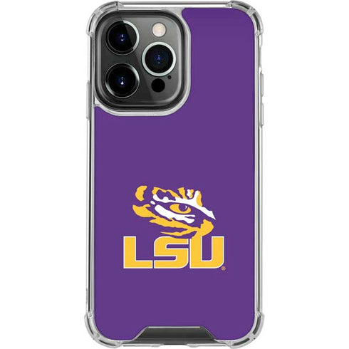 LSU Tigers Mascot iPhone 16 Pro Clear Case